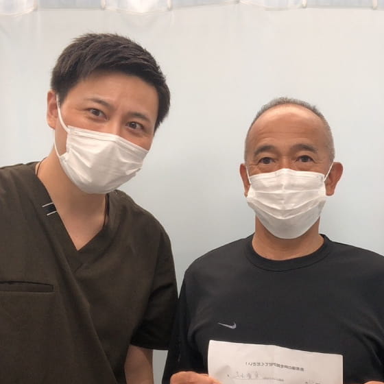 東京都中央区 T.Tさん（60代男性）